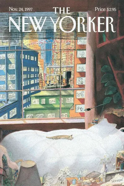 Постер с обложкой The New Yorker 24.11.1997