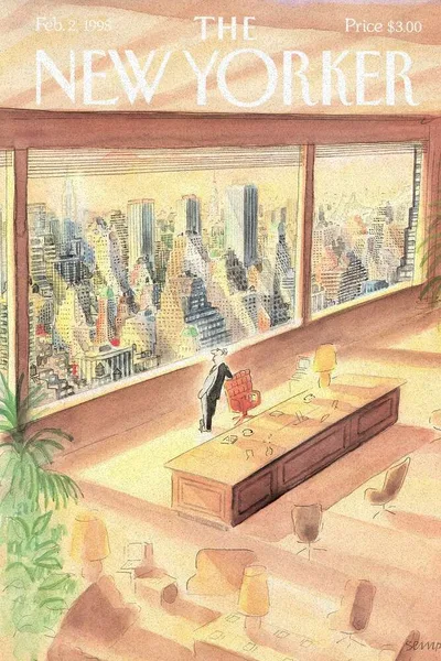 Постер с обложкой The New Yorker 02.02.1998