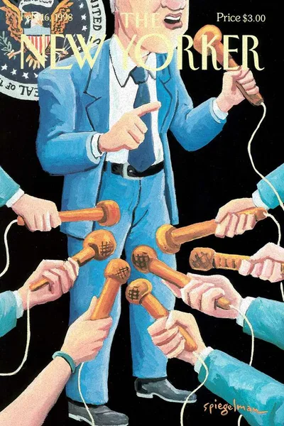 Постер с обложкой The New Yorker 16.02.1998