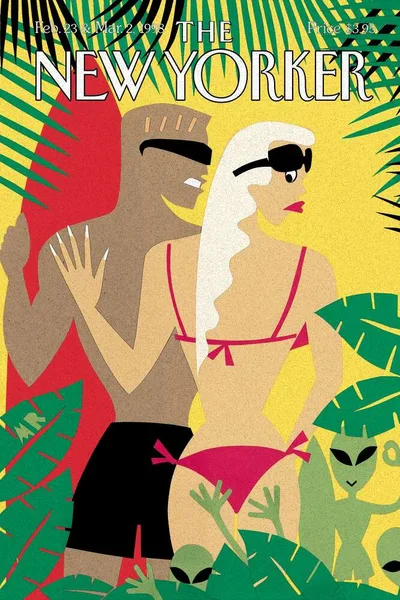 Постер с обложкой The New Yorker 23.02.1998