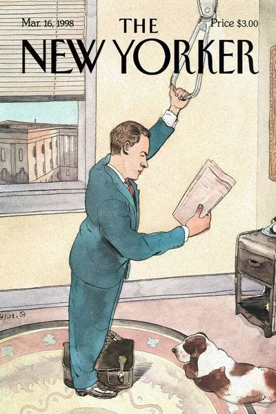 Постер с обложкой The New Yorker 16.03.1998