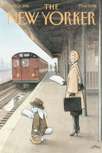 Постер с обложкой The New Yorker 13.04.1998