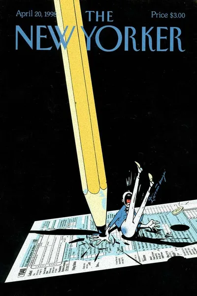 Постер с обложкой The New Yorker 20.04.1998