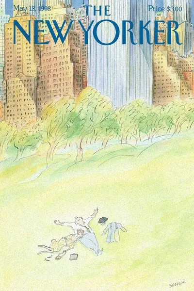 Постер с обложкой The New Yorker 18.05.1998