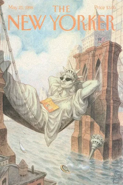 Постер с обложкой The New Yorker 25.05.1998