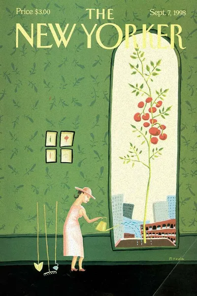 Постер с обложкой The New Yorker 07.09.1998