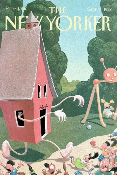 Постер с обложкой The New Yorker 14.09.1998