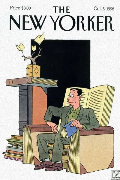 Постер с обложкой The New Yorker 05.10.1998
