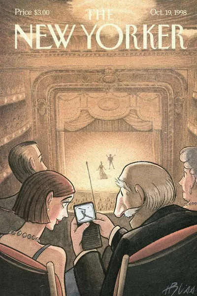 Постер с обложкой The New Yorker 19.10.1998