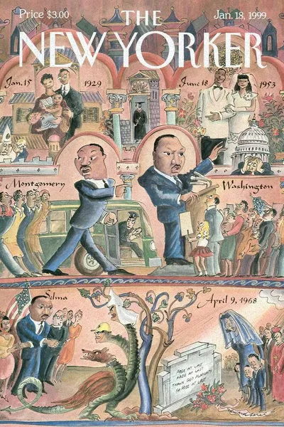 Постер с обложкой The New Yorker 18.01.1999
