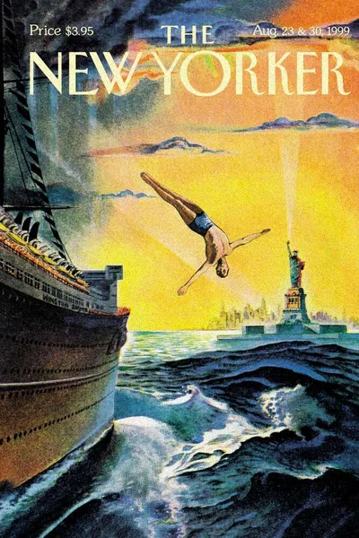 Постер с обложкой The New Yorker 23.08.1999