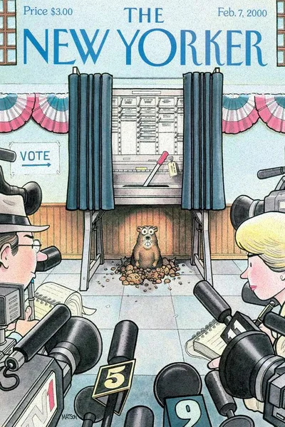 Постер с обложкой The New Yorker 07.02.2000