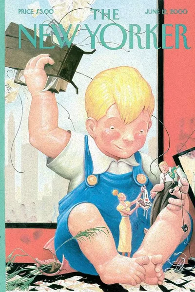 Постер с обложкой The New Yorker 12.06.2000