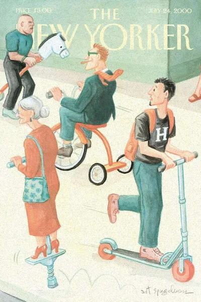 Постер с обложкой The New Yorker 24.07.2000