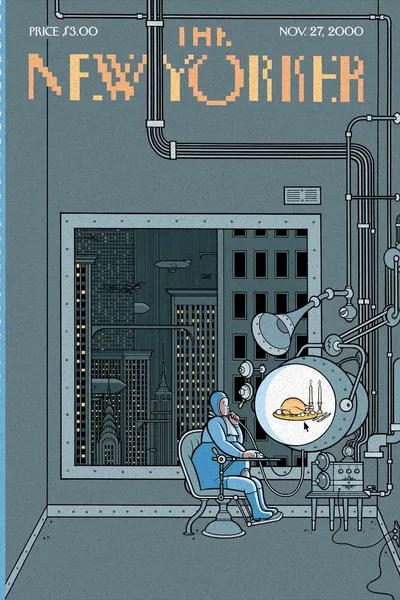 Постер с обложкой The New Yorker 27.11.2000