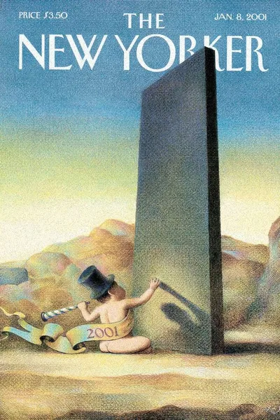 Постер с обложкой The New Yorker 08.01.2001