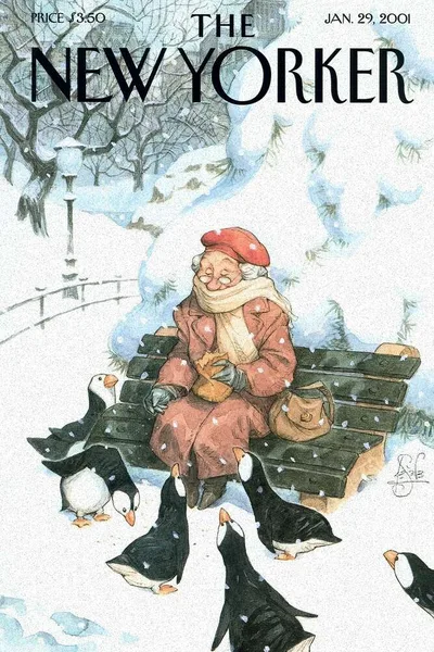 Постер с обложкой The New Yorker 29.01.2001