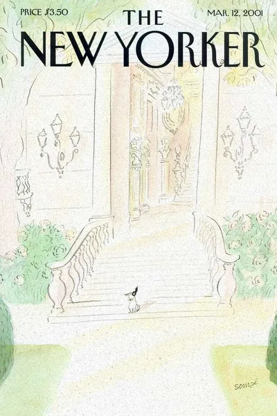 Постер с обложкой The New Yorker 12.03.2001