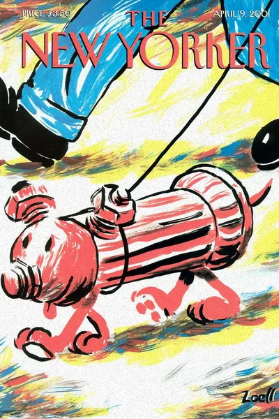Постер с обложкой The New Yorker 09.04.2001