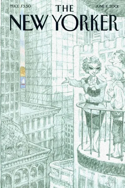 Постер с обложкой The New Yorker 11.06.2001