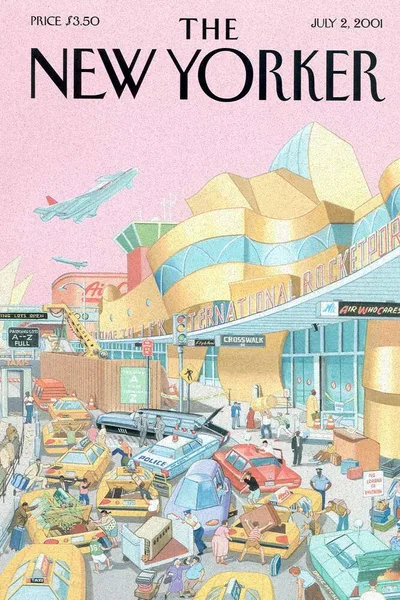 Постер с обложкой The New Yorker 02.07.2001