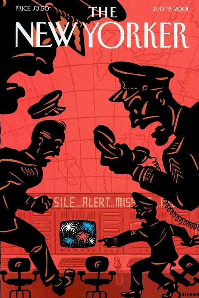 Постер с обложкой The New Yorker 09.07.2001