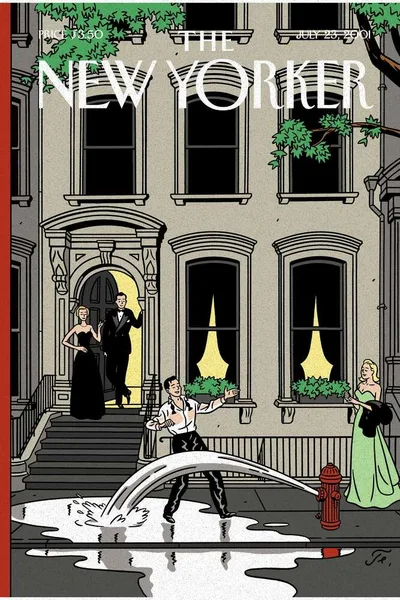 Постер с обложкой The New Yorker 23.07.2001