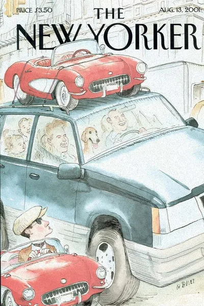 Постер с обложкой The New Yorker 13.08.2001