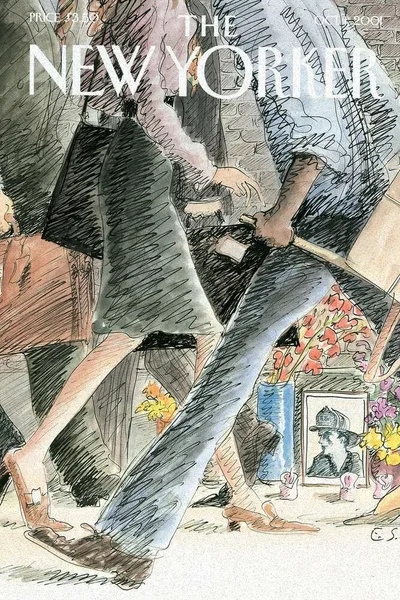 Постер с обложкой The New Yorker 01.10.2001