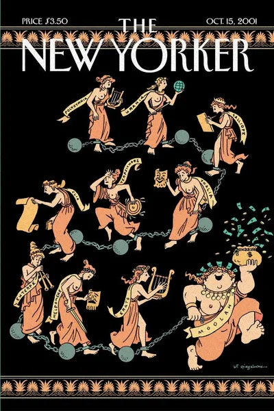 Постер с обложкой The New Yorker 15.10.2001