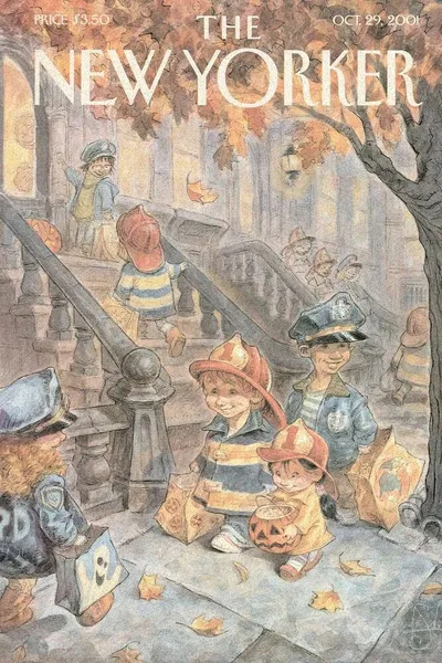 Постер с обложкой The New Yorker 29.10.2001