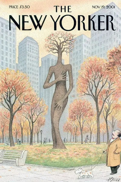 Постер с обложкой The New Yorker 19.11.2001