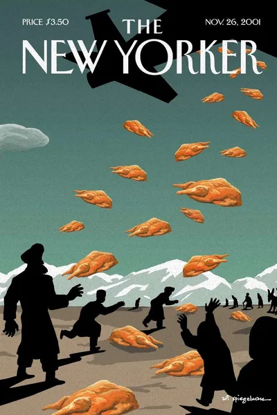Постер с обложкой The New Yorker 26.11.2001