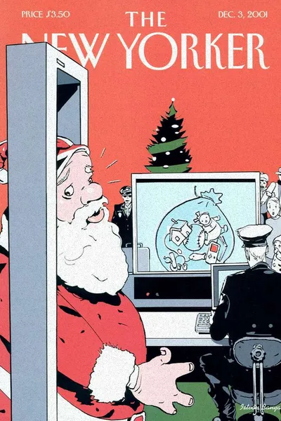 Постер с обложкой The New Yorker 03.12.2001