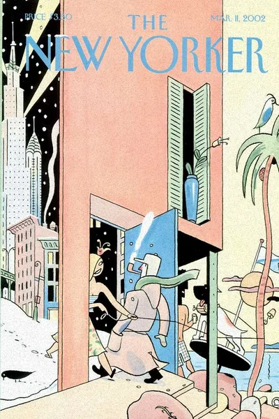 Постер с обложкой The New Yorker 11.03.2002
