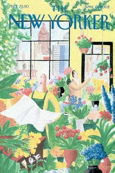 Постер с обложкой The New Yorker 15.04.2002