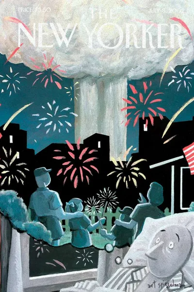 Постер с обложкой The New Yorker 08.07.2002