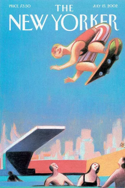 Постер с обложкой The New Yorker 15.07.2002