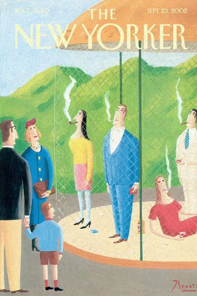 Постер с обложкой The New Yorker 23.09.2002