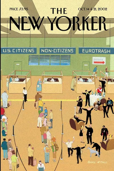 Постер с обложкой The New Yorker 14.10.2002