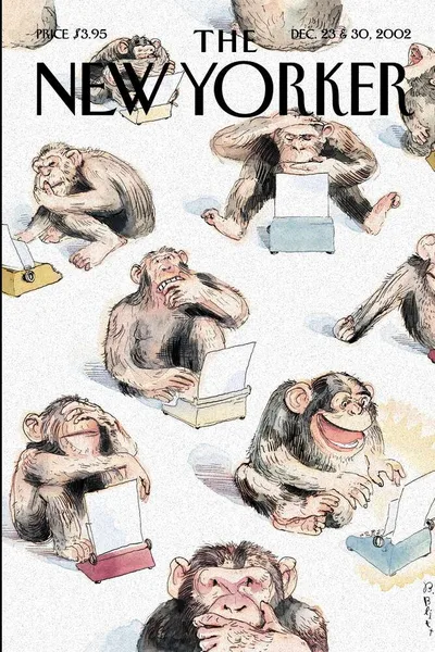 Постер с обложкой The New Yorker 23.12.2002