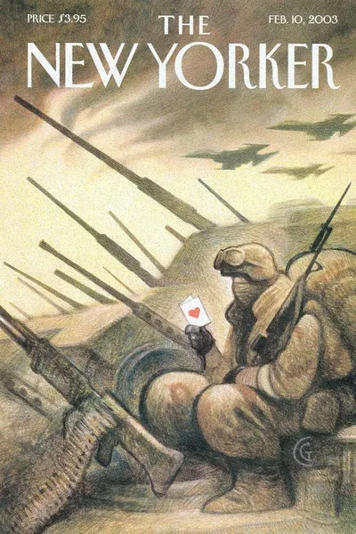 Постер с обложкой The New Yorker 10.02.2003