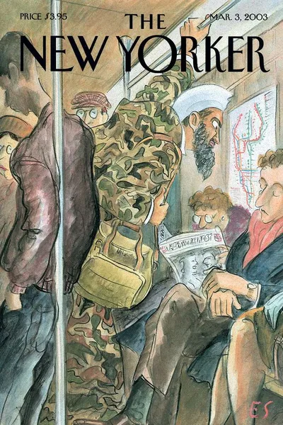 Постер с обложкой The New Yorker 03.03.2003