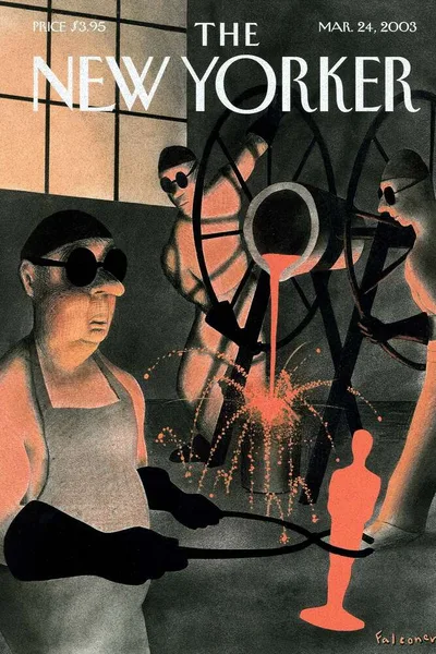 Постер с обложкой The New Yorker 24.03.2003