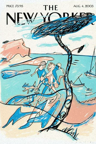 Постер с обложкой The New Yorker 04.08.2003
