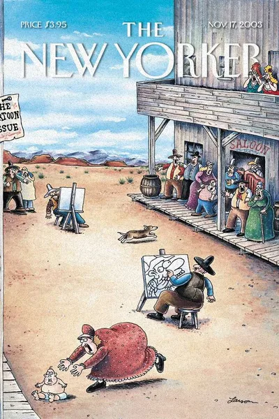Постер с обложкой The New Yorker 17.11.2003