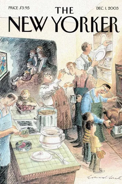 Постер с обложкой The New Yorker 01.12.2003