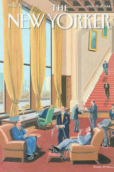 Постер с обложкой The New Yorker 12.01.2004