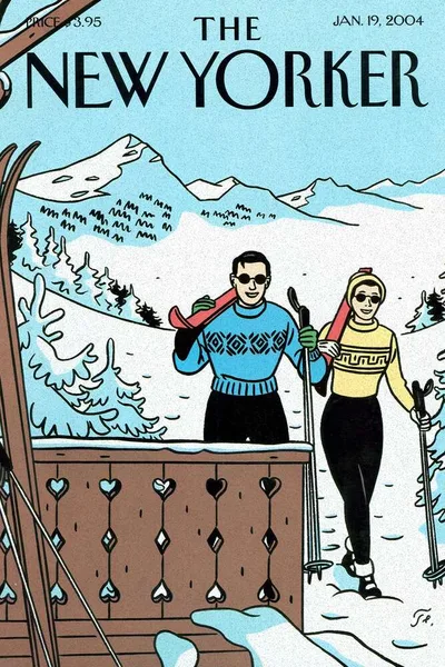 Постер с обложкой The New Yorker 19.01.2004