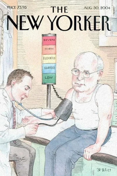 Постер с обложкой The New Yorker 30.08.2004